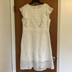 White Jessa Kae dress